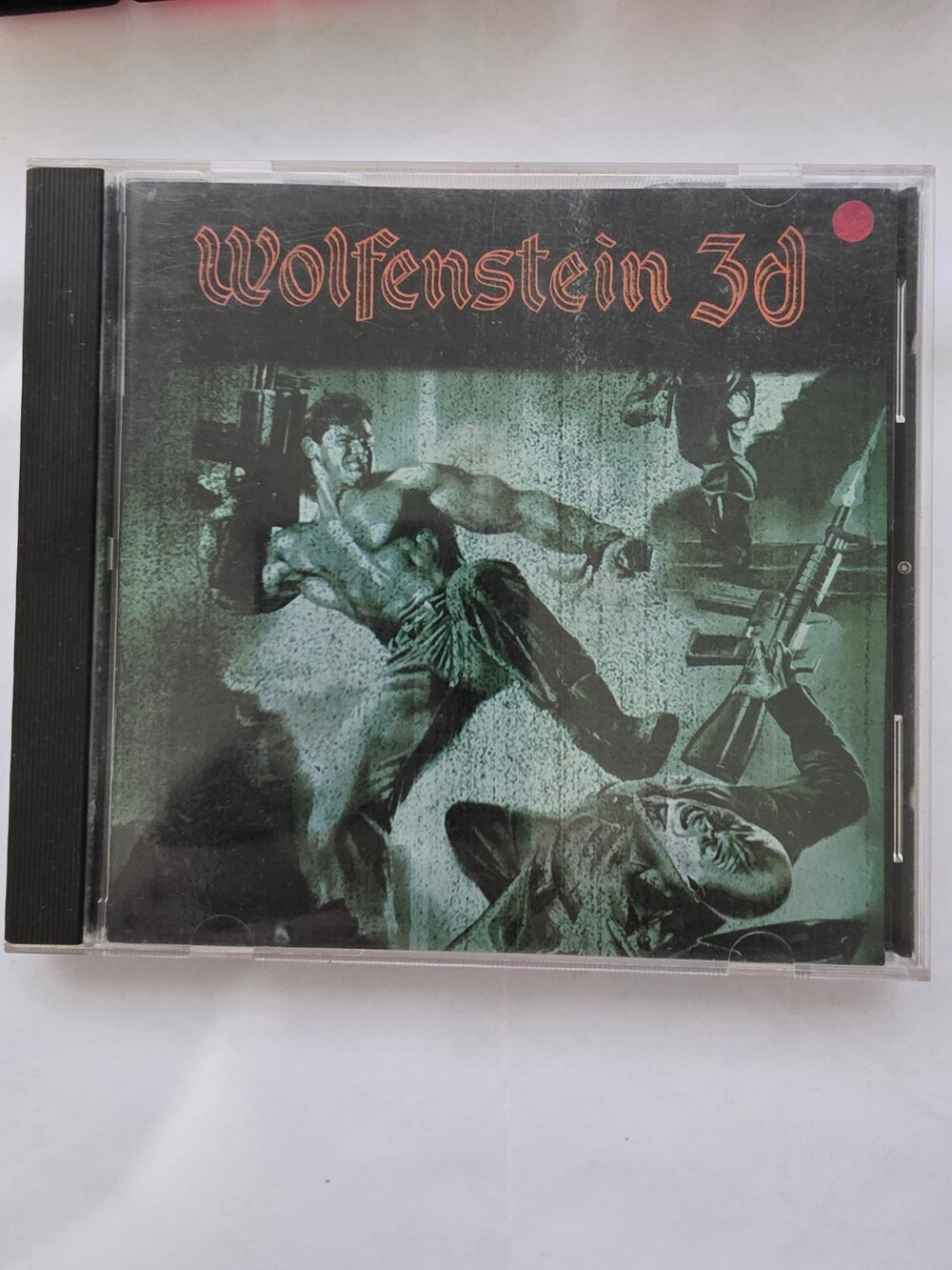 Wolfenstein 3D Video Game Jewel Case with Cover Art